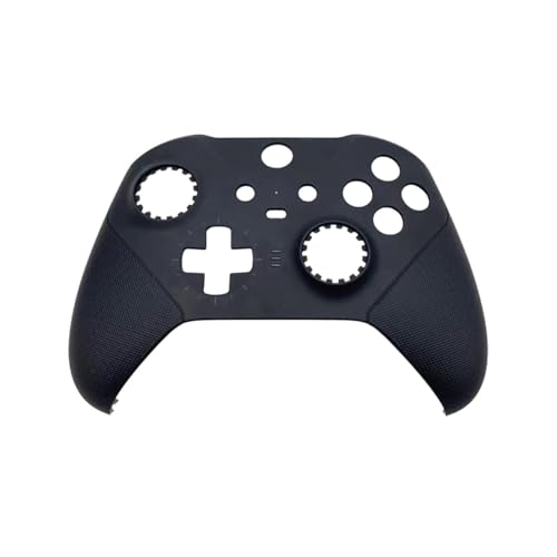 Hzxkqmil Ersatz-Schale Vorderes Gehäuse Abdeckplatten Faceplate Ersatzteile für Xbox Elite Controller Series 2 (Schwarz) von Hzxkqmil