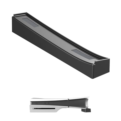 Hzxkqmil Horizontaler Ständer für PS5 Slim/Pro Console Disc und Digital Edition, Horizontaler Halterungshalter Platzierung Basis Ständer Zubehör für PS5 Slim Console Hzxkqmil Horizontaler Ständer für PS5 Slim/Pro Console Disc und Digital Edition, Horizontaler Halterungshalter Platzierung Basis Ständer Zubehör für PS5 Slim Console von Hzxkqmil