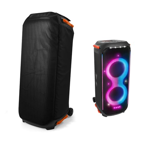 Hzycwgone Reisetasche Staubschutz Schutzhülle Hülle Zubehör Case Cover für JBL PartyBox 710 Bluetooth Party-Lautsprecher(Schwarz) von Hzycwgone