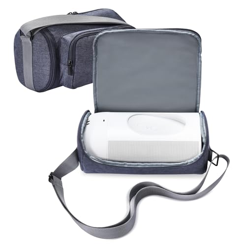 Hzycwgone Reisetasche für Bose Neuer Tragbarer SoundLink Max Lautsprecher,für Sonos Move/Move 2 Smart Speaker, Tragetasche für Sonos Move/Move 2 Ladestation, Kabel, Zubehör (blau) von Hzycwgone