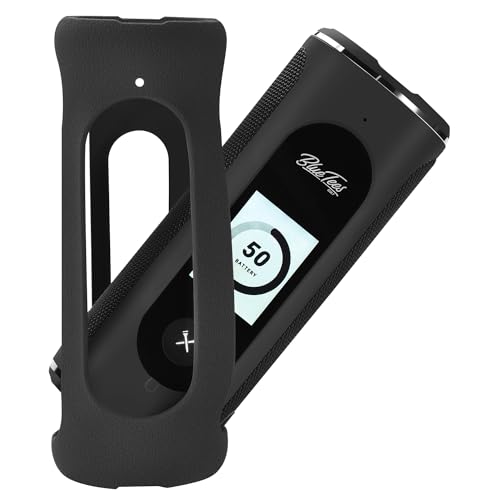 Hzycwgone Silikonhülle für Blue Tees Golf Player+ GPS-Lautsprecher,für Blue Tees Golf Player+ Tragbar Haut Hülle Tasche Ärmel Zubehör(Schwarz) von Hzycwgone