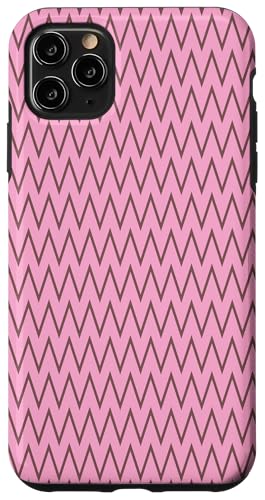 Zeitlos, Braun und Rosa, Chevron-Muster Hülle für iPhone 11 Pro Max Zeitlos, Braun und Rosa, Chevron-Muster Hülle für iPhone 11 Pro Max von I Adore Cute Designs