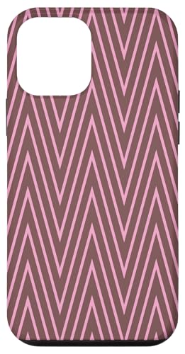 Zeitlos, Braun und Rosa, Chevron-Muster Hülle für iPhone 12 mini Zeitlos, Braun und Rosa, Chevron-Muster Hülle für iPhone 12 mini von I Adore Cute Designs