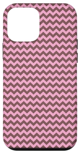 Zeitlos, Braun und Rosa, Chevron-Muster Hülle für iPhone 12 mini Zeitlos, Braun und Rosa, Chevron-Muster Hülle für iPhone 12 mini von I Adore Cute Designs