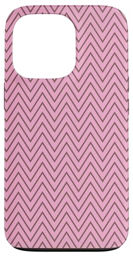 Zeitlos, Braun und Rosa, Chevron-Muster Hülle für iPhone 13 Pro Zeitlos, Braun und Rosa, Chevron-Muster Hülle für iPhone 13 Pro von I Adore Cute Designs