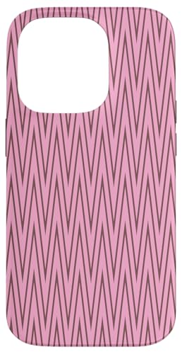 Zeitlos, Braun und Rosa, Chevron-Muster Hülle für iPhone 14 Pro Zeitlos, Braun und Rosa, Chevron-Muster Hülle für iPhone 14 Pro von I Adore Cute Designs