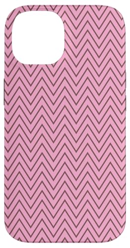Zeitlos, Braun und Rosa, Chevron-Muster Hülle für iPhone 14 Zeitlos, Braun und Rosa, Chevron-Muster Hülle für iPhone 14 von I Adore Cute Designs