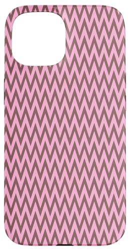 Zeitlos, Braun und Rosa, Chevron-Muster Hülle für iPhone 15 Zeitlos, Braun und Rosa, Chevron-Muster Hülle für iPhone 15 von I Adore Cute Designs