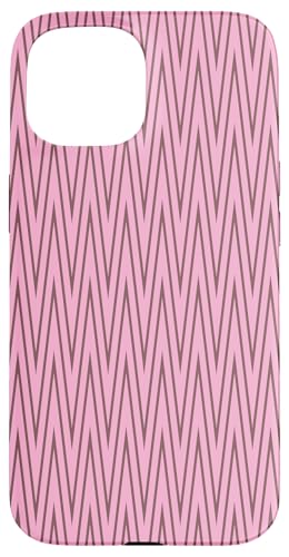 Zeitlos, Braun und Rosa, Chevron-Muster Hülle für iPhone 15 Zeitlos, Braun und Rosa, Chevron-Muster Hülle für iPhone 15 von I Adore Cute Designs