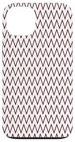 Zeitlos, Burgunderrot, Chevron-Muster Hülle für iPhone 13 Zeitlos, Burgunderrot, Chevron-Muster Hülle für iPhone 13 von I Adore Cute Designs