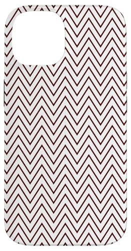 Zeitlos, Burgunderrot, Chevron-Muster Hülle für iPhone 14 Zeitlos, Burgunderrot, Chevron-Muster Hülle für iPhone 14 von I Adore Cute Designs
