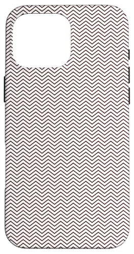 Zeitlos, Burgunderrot, Chevron-Muster Hülle für iPhone 16 Pro Max Zeitlos, Burgunderrot, Chevron-Muster Hülle für iPhone 16 Pro Max von I Adore Cute Designs