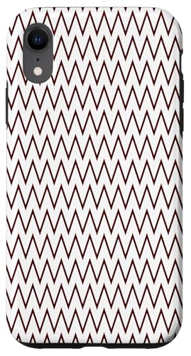 Zeitlos, Burgunderrot, Chevron-Muster Hülle für iPhone XR Zeitlos, Burgunderrot, Chevron-Muster Hülle für iPhone XR von I Adore Cute Designs