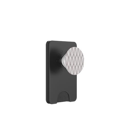Zeitlos, Burgunderrot, Chevron-Muster PopSockets PopWallet für MagSafe Zeitlos, Burgunderrot, Chevron-Muster PopSockets PopWallet für MagSafe von I Adore Cute Designs