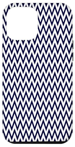 Zeitlos, Marineblau, Chevron-Muster Hülle für iPhone 12 Pro Max Zeitlos, Marineblau, Chevron-Muster Hülle für iPhone 12 Pro Max von I Adore Cute Designs