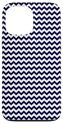 Zeitlos, Marineblau, Chevron-Muster Hülle für iPhone 13 Pro Max Zeitlos, Marineblau, Chevron-Muster Hülle für iPhone 13 Pro Max von I Adore Cute Designs