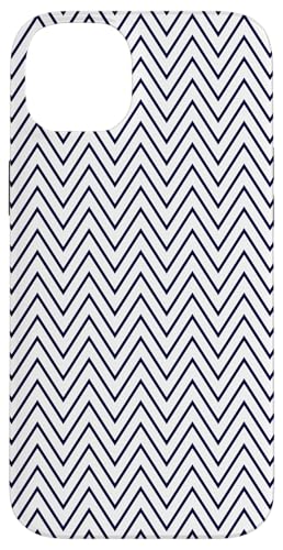 Zeitlos, Marineblau, Chevron-Muster Hülle für iPhone 14 Plus Zeitlos, Marineblau, Chevron-Muster Hülle für iPhone 14 Plus von I Adore Cute Designs