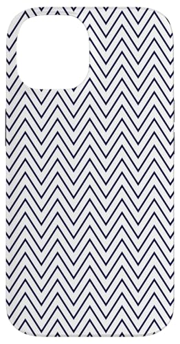 Zeitlos, Marineblau, Chevron-Muster Hülle für iPhone 14 Zeitlos, Marineblau, Chevron-Muster Hülle für iPhone 14 von I Adore Cute Designs