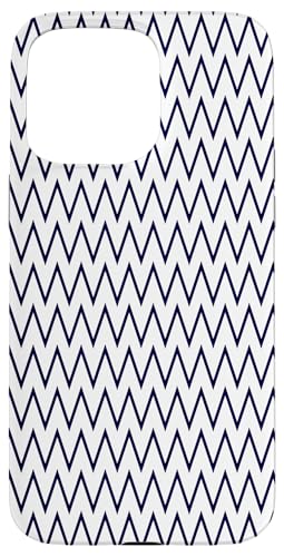 Zeitlos, Marineblau, Chevron-Muster Hülle für iPhone 15 Pro Max Zeitlos, Marineblau, Chevron-Muster Hülle für iPhone 15 Pro Max von I Adore Cute Designs