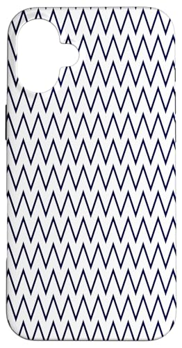 Zeitlos, Marineblau, Chevron-Muster Hülle für iPhone 16 Plus Zeitlos, Marineblau, Chevron-Muster Hülle für iPhone 16 Plus von I Adore Cute Designs