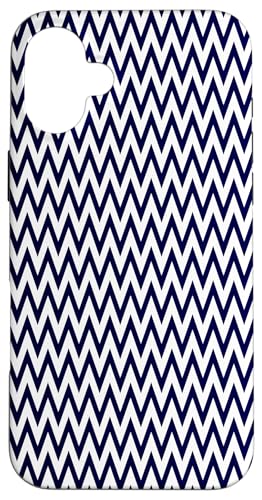 Zeitlos, Marineblau, Chevron-Muster Hülle für iPhone 16 Plus Zeitlos, Marineblau, Chevron-Muster Hülle für iPhone 16 Plus von I Adore Cute Designs