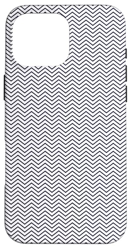 Zeitlos, Marineblau, Chevron-Muster Hülle für iPhone 16 Pro Max Zeitlos, Marineblau, Chevron-Muster Hülle für iPhone 16 Pro Max von I Adore Cute Designs