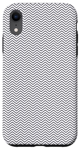 Zeitlos, Marineblau, Chevron-Muster Hülle für iPhone XR Zeitlos, Marineblau, Chevron-Muster Hülle für iPhone XR von I Adore Cute Designs