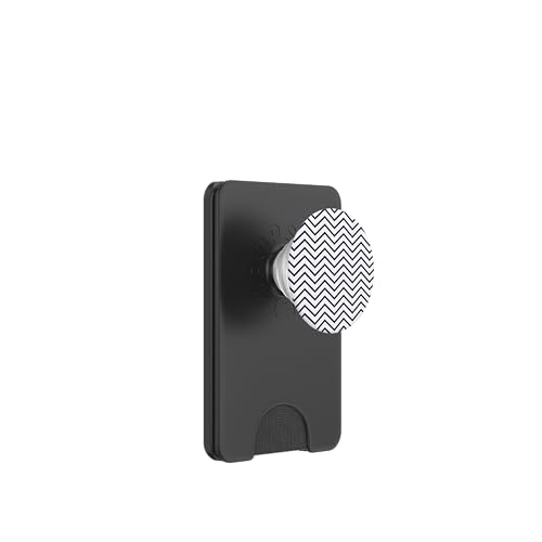 Zeitlos, Marineblau, Chevron-Muster PopSockets PopWallet für MagSafe Zeitlos, Marineblau, Chevron-Muster PopSockets PopWallet für MagSafe von I Adore Cute Designs