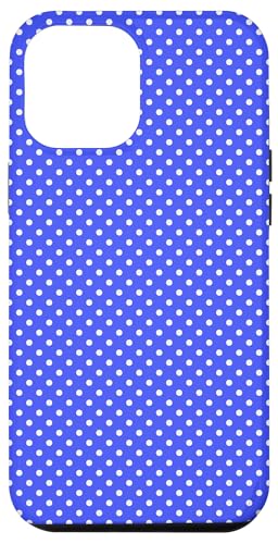 Klassisch, Blau, Punktemuster, Boho Polka Dot Hülle für iPhone 12 Pro Max Klassisch, Blau, Punktemuster, Boho Polka Dot Hülle für iPhone 12 Pro Max von I Adore Polka Dots!!