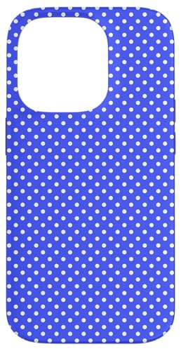 Klassisch, Blau, Punktemuster, Boho Polka Dot Hülle für iPhone 14 Pro Klassisch, Blau, Punktemuster, Boho Polka Dot Hülle für iPhone 14 Pro von I Adore Polka Dots!!