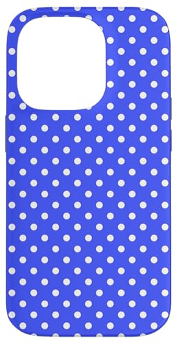 Klassisch, Blau, Punktemuster, Boho Polka Dot Hülle für iPhone 14 Pro Klassisch, Blau, Punktemuster, Boho Polka Dot Hülle für iPhone 14 Pro von I Adore Polka Dots!!