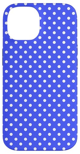 Klassisch, Blau, Punktemuster, Boho Polka Dot Hülle für iPhone 14 Klassisch, Blau, Punktemuster, Boho Polka Dot Hülle für iPhone 14 von I Adore Polka Dots!!