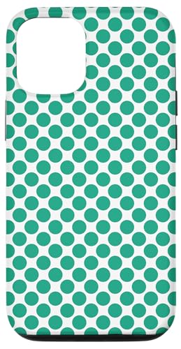 Klassisch, Grün, Punktemuster, Boho Polka Dot Hülle für iPhone 12/12 Pro von I Adore Polka Dots!!
