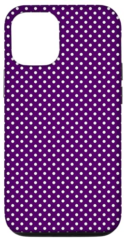 Klassisch, Lila, Punktemuster, Boho-Punkte Hülle für iPhone 12/12 Pro Klassisch, Lila, Punktemuster, Boho-Punkte Hülle für iPhone 12/12 Pro von I Adore Polka Dots!!