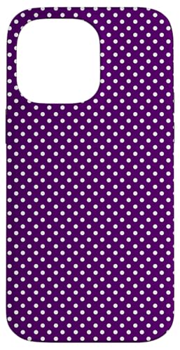 Klassisch, Lila, Punktemuster, Boho-Punkte Hülle für iPhone 14 Pro Max Klassisch, Lila, Punktemuster, Boho-Punkte Hülle für iPhone 14 Pro Max von I Adore Polka Dots!!