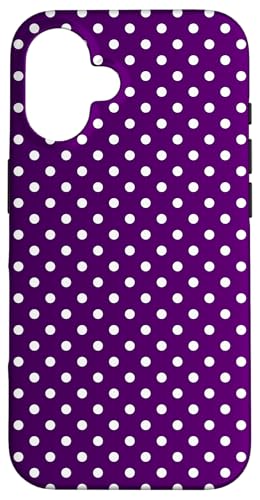 Klassisch, Lila, Punktemuster, Boho-Punkte Hülle für iPhone 16 Klassisch, Lila, Punktemuster, Boho-Punkte Hülle für iPhone 16 von I Adore Polka Dots!!