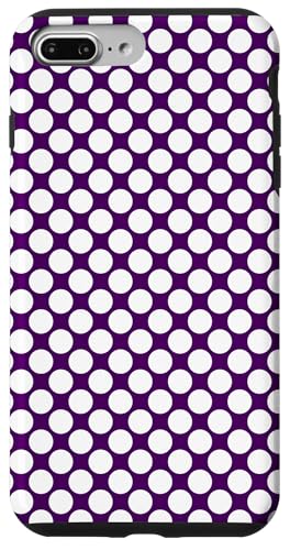 Klassisch, Lila, Punktemuster, Boho-Punkte Hülle für iPhone 7 Plus/8 Plus Klassisch, Lila, Punktemuster, Boho-Punkte Hülle für iPhone 7 Plus/8 Plus von I Adore Polka Dots!!