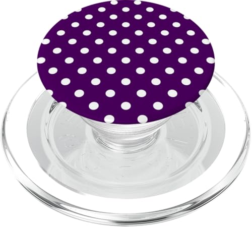 Klassisch, Lila, Punktemuster, Boho-Punkte PopSockets PopGrip für MagSafe Klassisch, Lila, Punktemuster, Boho-Punkte PopSockets PopGrip für MagSafe von I Adore Polka Dots!!