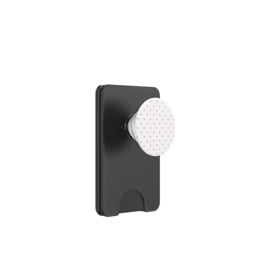 Klassisch, Orange, Punktemuster, Boho Polka Dot PopSockets PopWallet für MagSafe von I Adore Polka Dots!!