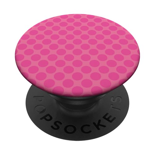 Klassisch, Rosa, Punktemuster, Boho Polka Dot PopSockets Klebender PopGrip von I Adore Polka Dots!!!