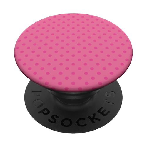 Klassisch, Rosa, Punktemuster, Boho Polka Dot PopSockets Klebender PopGrip von I Adore Polka Dots!!!