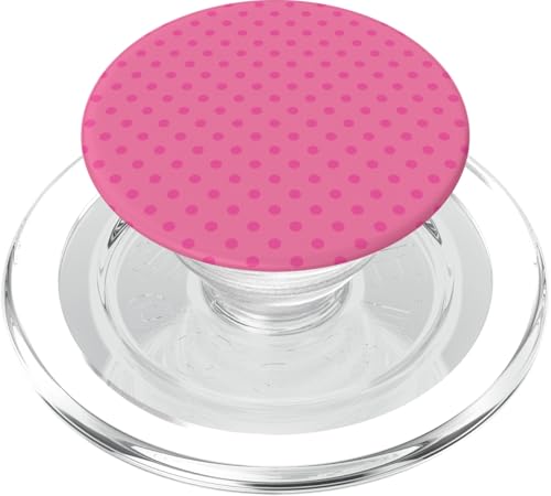 Klassisch, Rosa, Punktemuster, Boho Polka Dot PopSockets PopGrip für MagSafe von I Adore Polka Dots!!!