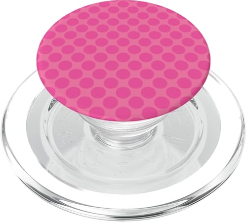 Klassisch, Rosa, Punktemuster, Boho Polka Dot PopSockets PopGrip für MagSafe von I Adore Polka Dots!!!