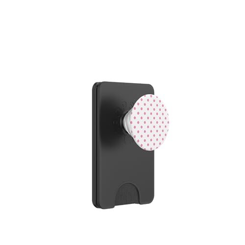 Klassisch, Rosa, Punktemuster, Boho Polka Dot PopSockets PopWallet für MagSafe von I Adore Polka Dots!!