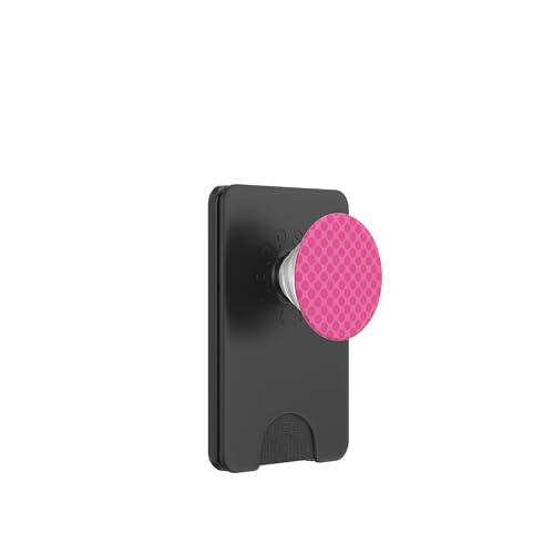 Klassisch, Rosa, Punktemuster, Boho Polka Dot PopSockets PopWallet für MagSafe von I Adore Polka Dots!!!