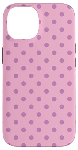 Klassisch, Rosa & Lila, Punktemuster, Boho Polka Dot Hülle für iPhone 14 von I Adore Polka Dots!!