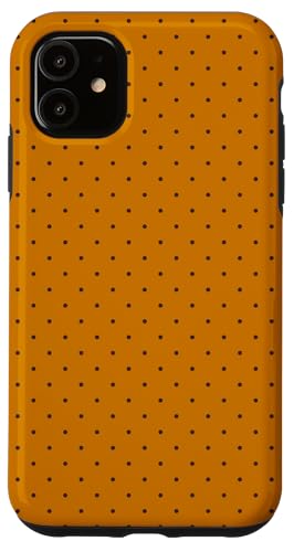 Klassisch, Senf & Braun, Punktemuster, Boho Polka Dot Hülle für iPhone 11 Klassisch, Senf & Braun, Punktemuster, Boho Polka Dot Hülle für iPhone 11 von I Adore Polka Dots!!