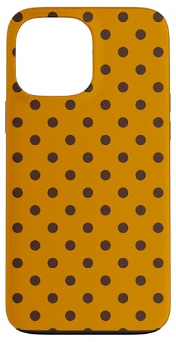 Klassisch, Senf & Braun, Punktemuster, Boho Polka Dot Hülle für iPhone 13 Pro Max Klassisch, Senf & Braun, Punktemuster, Boho Polka Dot Hülle für iPhone 13 Pro Max von I Adore Polka Dots!!
