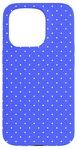 Klassisch, blau, kleine Punktemuster, Boho-Punkte Hülle für iPhone 15 Pro Klassisch, blau, kleine Punktemuster, Boho-Punkte Hülle für iPhone 15 Pro von I Adore Polka Dots!!