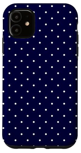 Niedlich, Marineblau, Boho-Punkt-Muster, gepunktet Hülle für iPhone 11 Niedlich, Marineblau, Boho-Punkt-Muster, gepunktet Hülle für iPhone 11 von I Adore Polka Dots!!!